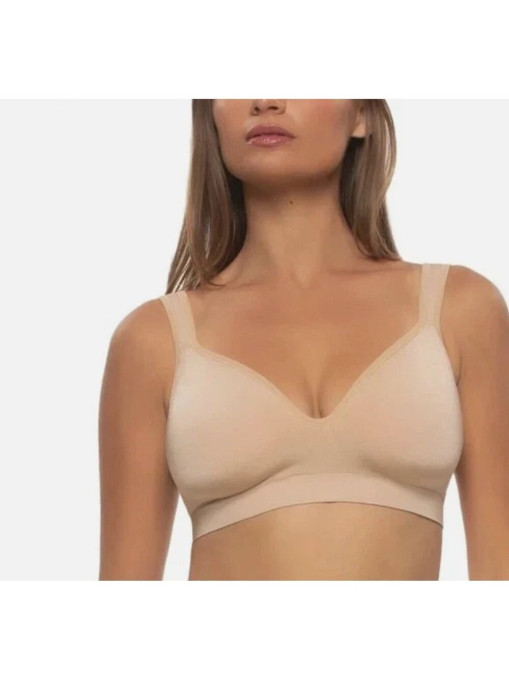 NWT Felina Women's S Black & Beige Adaptive Cup Wire-Free 2 Pack
